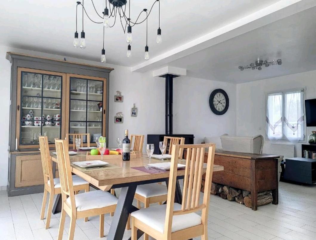Maison confortable lumineuse avec jardin à 5 mn Bayeux au calme Gueron Exterior foto